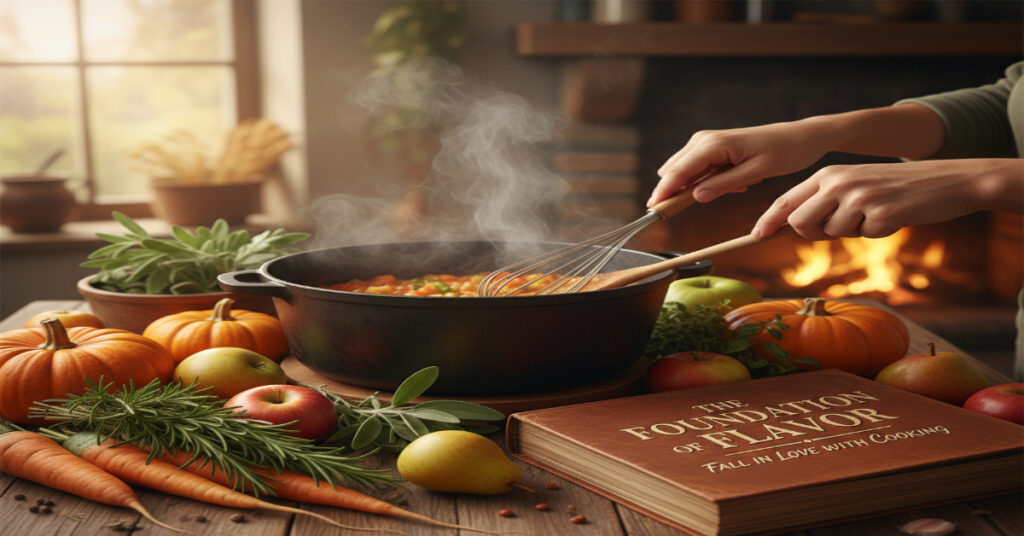 Mixing the ingredients