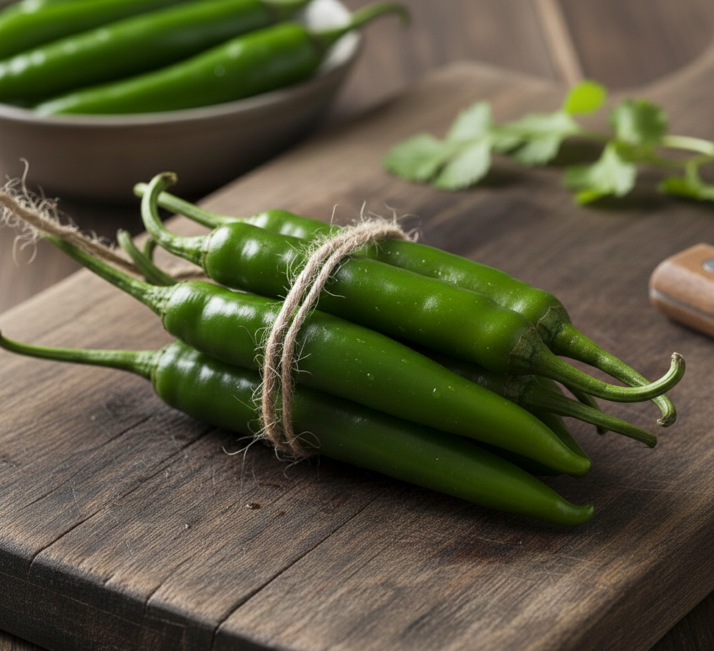 Green chilies